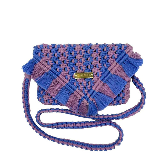 Clutch Mod. V Mix / Asa larga / Lubula macramé