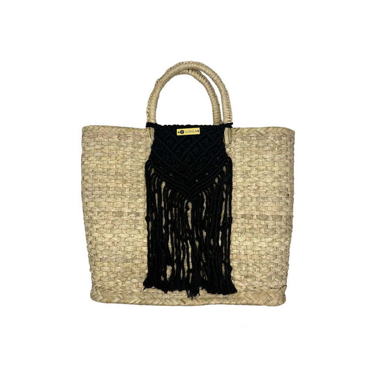 Bolsa Palma Mod. Megan  45 x 32 cm/ Lubula macramé